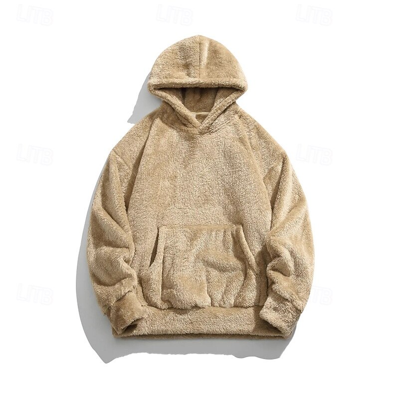 Per uomo Felpa in pile Felpa con cappuccio in pile Felpa termica Manica Lunga Con Cappuccio Top Esterno Calore Termico Inverno Poliestere Grigio scuro Nero Bianco Tennis Allenamento Corsa del 2025 a $38.99 –P17