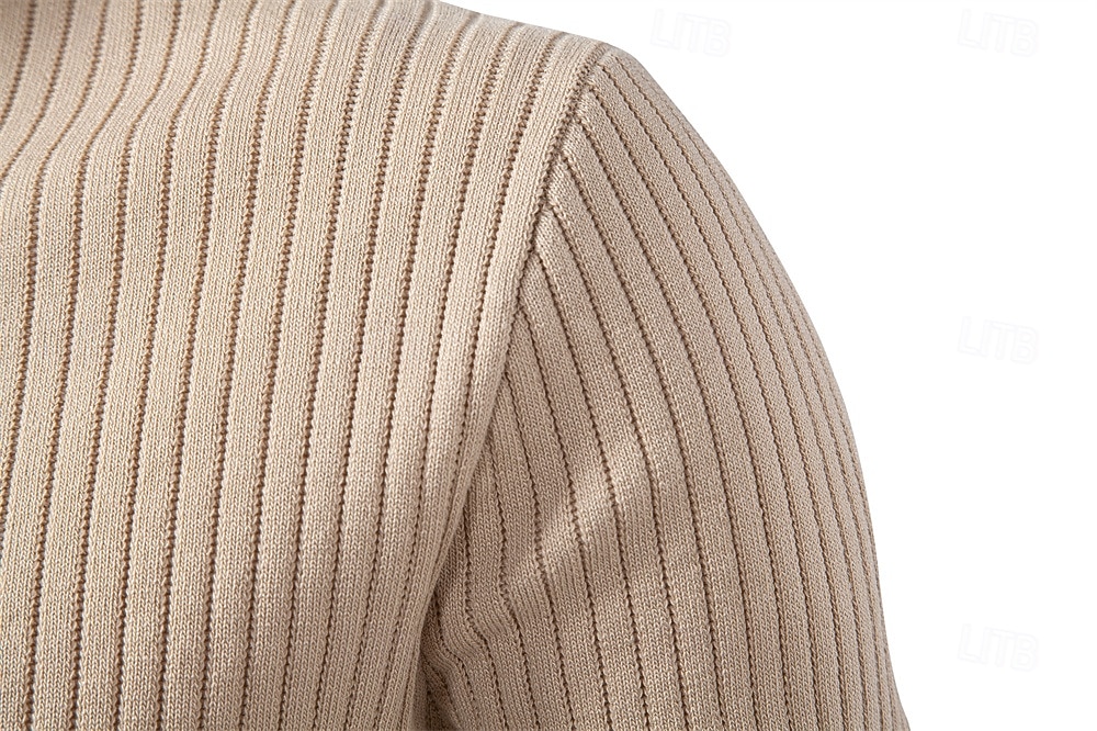 Homme Pull Tricoter Tunique Boutons Couleur Unie Henley ancien Quotidien École Maison Vêtement Tenue Printemps Automne Noir Rouge Bordeaux S M L de 2025 ? $32.99 –P31