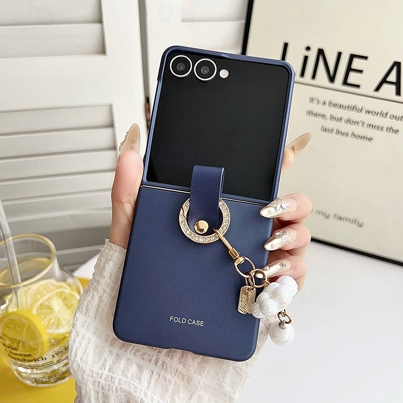 телефон Кейс для Назначение SSamsung Galaxy Z Flip 7 FE Z-флип 6 Z Flip 5 Z Flip 4 Кейс на заднюю панель Кольцо Пряжка Защита от удара Ретро ПК 2025 - $14.99 –P9