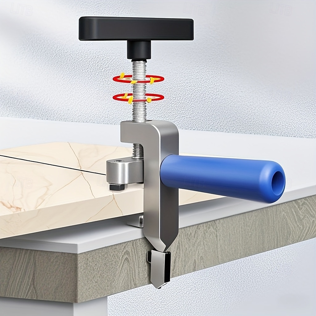 2-in-1 Manual Glass & Tile Cutter with Diamond Roller Wheel - Precision Cutting Tool for DIY & Construction, Adjustable Metal Base & Clamps, Lightweight Portable Design 2026 - $21.99 –P8