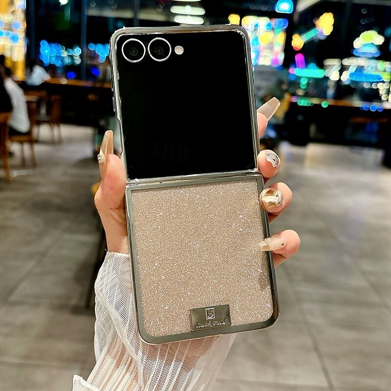 2025年 電話 ケース 用途 サムスンのギャラクシー Zフリップ7 Zフリップ6 Z Flip 5 Z Flip 4 バックカバー 耐衝撃 カラーグラデーション PC  コレクション – $12.99 –P4