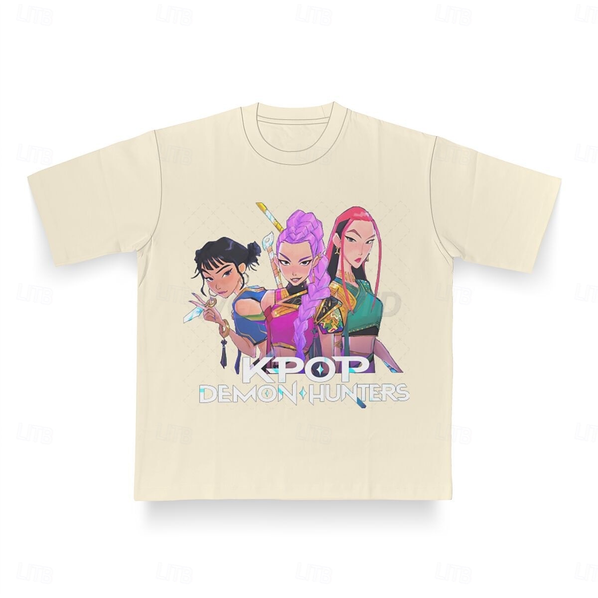 Cacciatori di demoni KPop Cacciatore di demoni Rumi Cacciatrice T-shirt Personaggio Grafico Per Per donna Adulti Mascherata Stampa a caldo Feste Casual Quotidiano del 2025 a $17.49 –P5