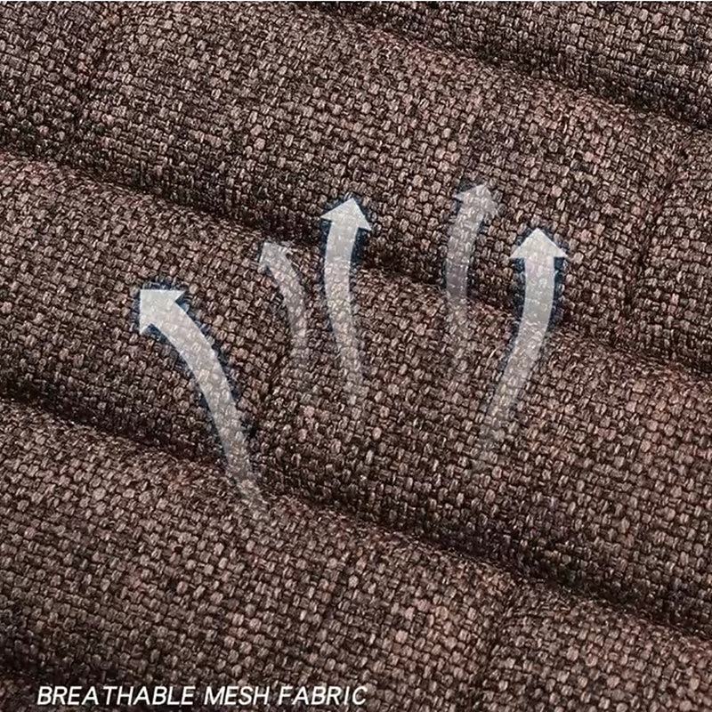 2026年 ユニバーサル亜麻カーシートカバー 通気性リネン生地 フロントリアシートクッションプロテクター 自動車内装 メンズ カーアクセサリー  コレクション – $8.49 –P4