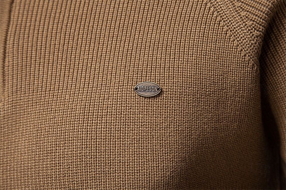 Miesten Pusero Neuloa Tavalliset topit Puolet vetoketjusta Tavallinen Pystykaulus Tyylikäs Aja sivuun Koulu Loma Vaatetus Kevät Syksy Musta Tumma laivastonsininen S M L 2025 - $50.99 –P22