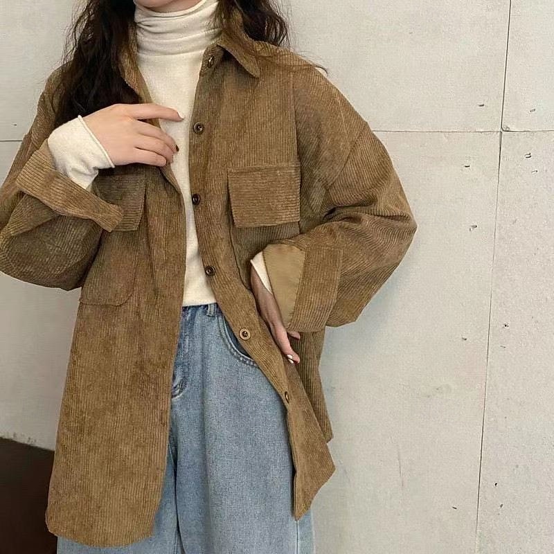 Damesoverhemd effen kleur elegant vintage dagelijks lange mouw bisschopsmouw overhemd kraag lange tops werk dagelijks uitgaan roze bruin abrikoos lente herfst winter lente, herfst, winter 2025 - $28.99 –P12
