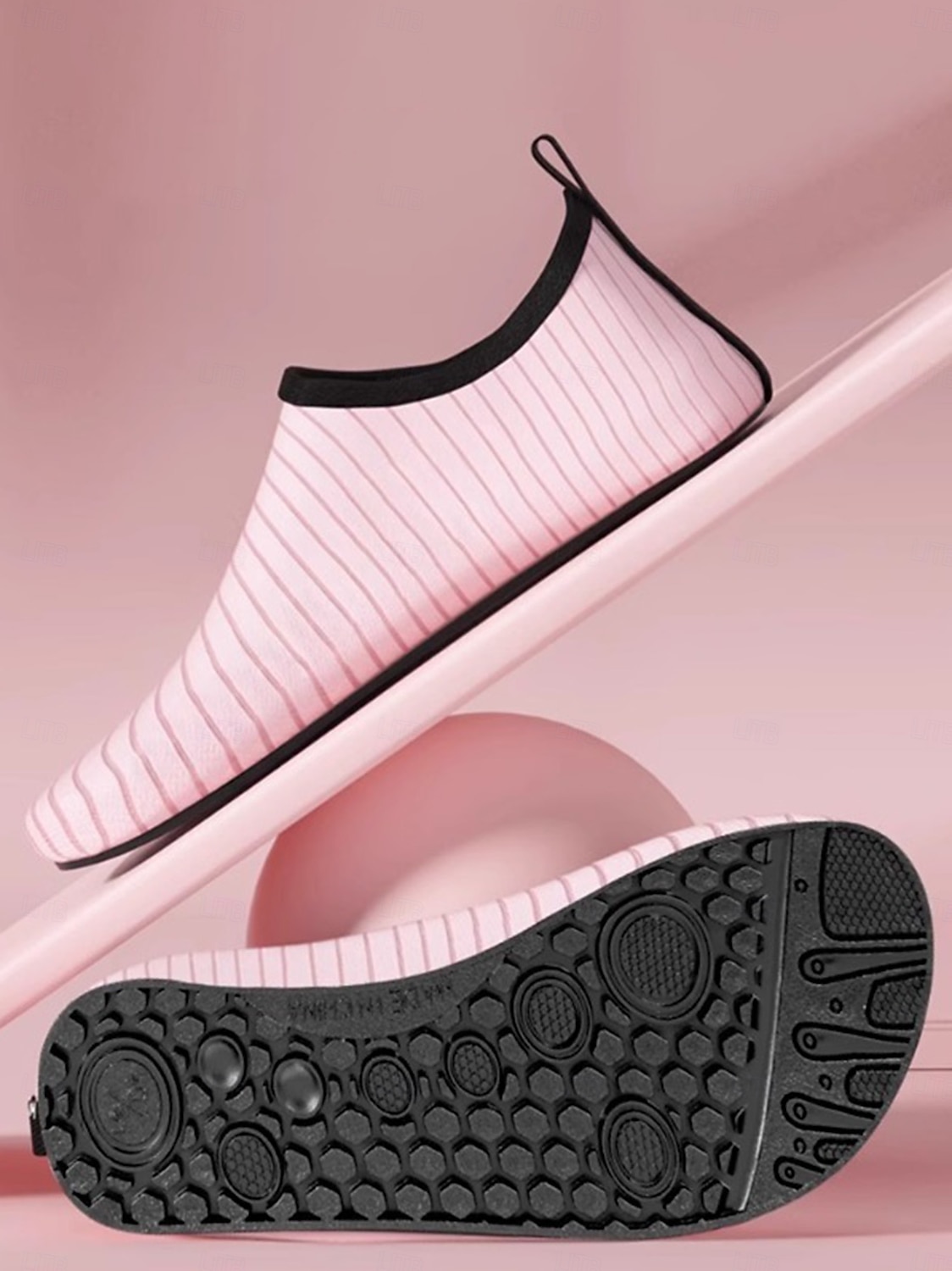 Sapatos femininos de ioga e dança para prática, cor rosa, com sola macia antiderrapante, calçados de fitness leves e flexíveis de 2025 por $19.99 –P3