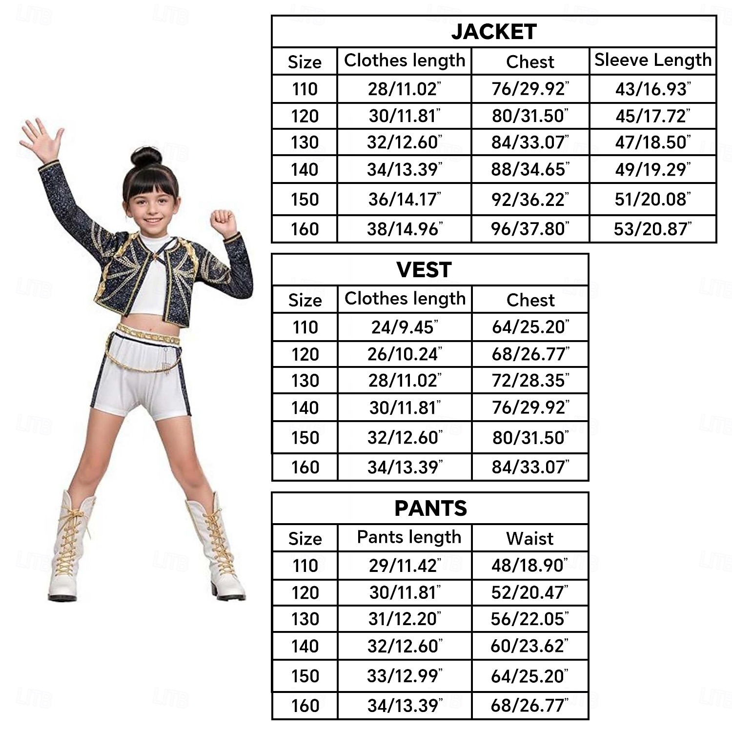 Zainspirowany koreańskim idolem Gwiazda popu Kostium Fantazyjne przebranie Wirtualny idol Kostiumy z filmów for Dla dziewczynek Dzieci Halloween Karnawał Spektakl Comic Con Anime Expo 2025 - $28.99 –P15