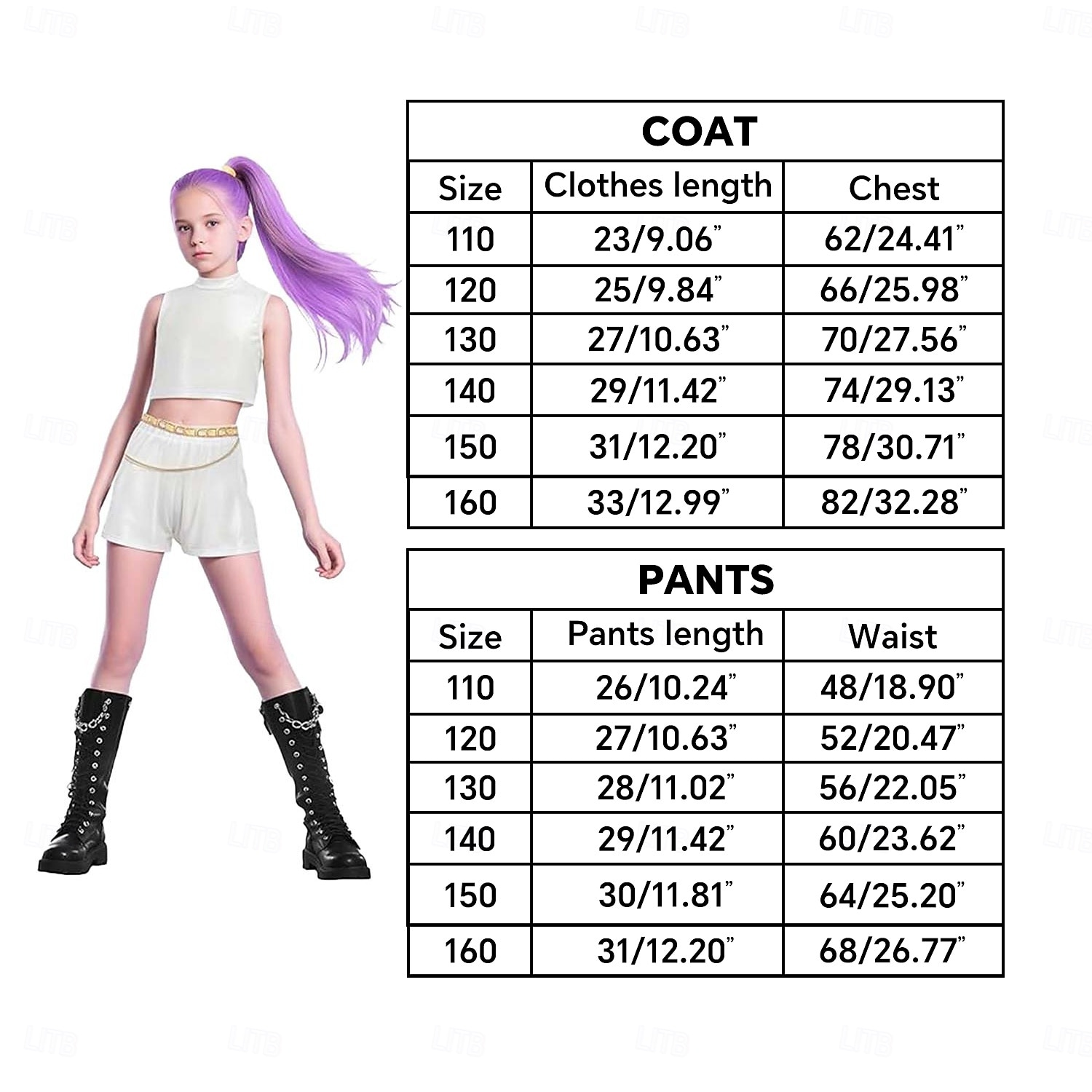 Zainspirowany koreańskim idolem Gwiazda popu Kostium Fantazyjne przebranie Wirtualny idol Kostiumy z filmów for Dla dziewczynek Dzieci Halloween Karnawał Spektakl Comic Con Anime Expo 2025 - $28.99 –P2