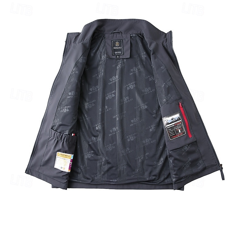 Per uomo Gilet da esterno Giacca Tattica Sport all'Aperto Casuale Per la pesca Campeggio & Escursionismo Attivo Primavera Autunno Multi-tasche Multistrato Poliestere Tattico Cerniera Collo alla del 2026 a $42.99 –P5