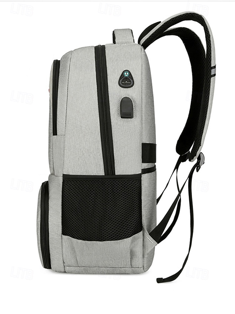 Men's Insulated Laptop Backpack with USB Charging Port - Waterproof Business Travel Bag with Lunch Compartment and Reflective Strips for Business Commuting, Outdoor Leisure Travel 2026 - $32.99 –P4