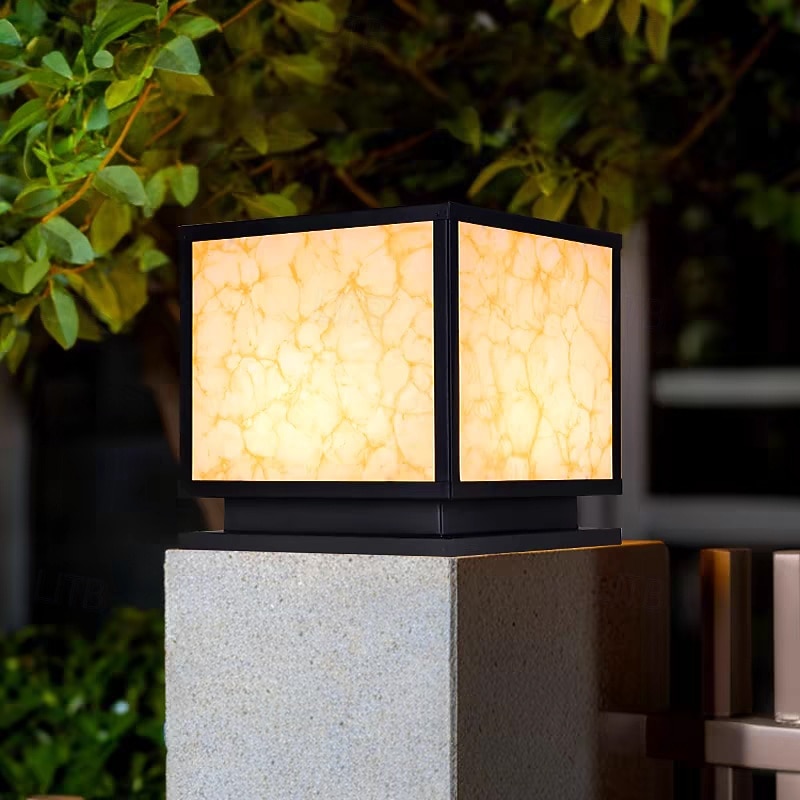 Lampada da esterno in alluminio a LED, lampada da terra, lampada da terra per ingresso cortile, giardino, 110-240 V del 2025 a $182.99 –P2