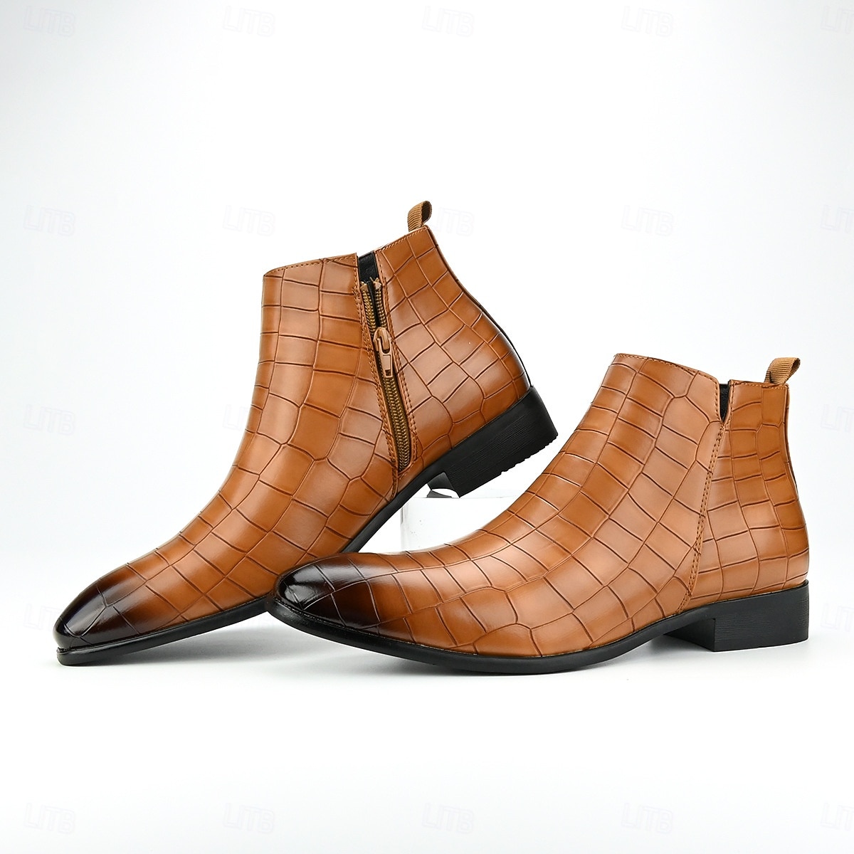 Chelsea-Stiefel für Herren, Business-Casual-Stiefeletten zum Hineinschlüpfen für Büro und Alltag 2026 - $54.99 –P10