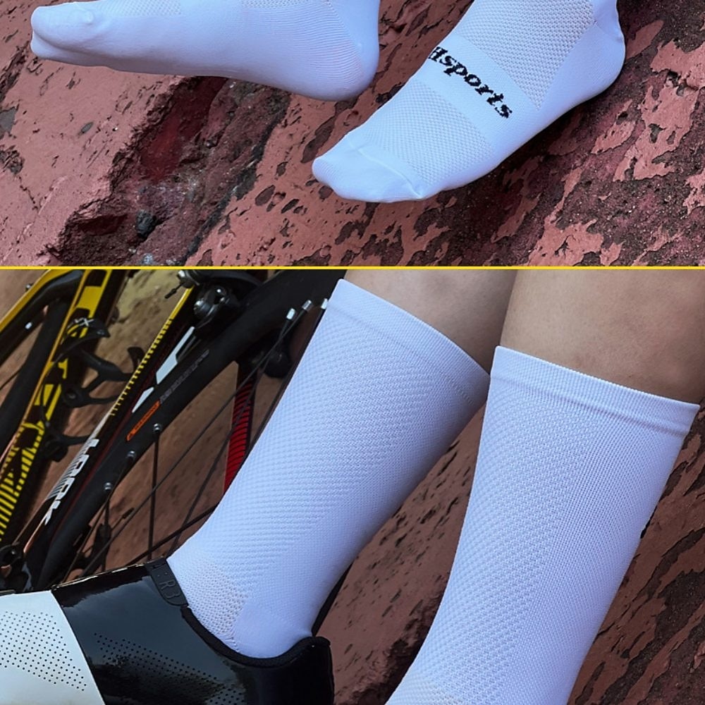 Calcetines Calcetines Ciclismo Calcetines de bicicleta Calcetines deportivos Calcetines atléticos Camping / Senderismo Senderismo Ejercicio al Aire Libre Bicicleta / Ciclismo Alta elasticidad Cómodo 2025 - $13.19 –P4