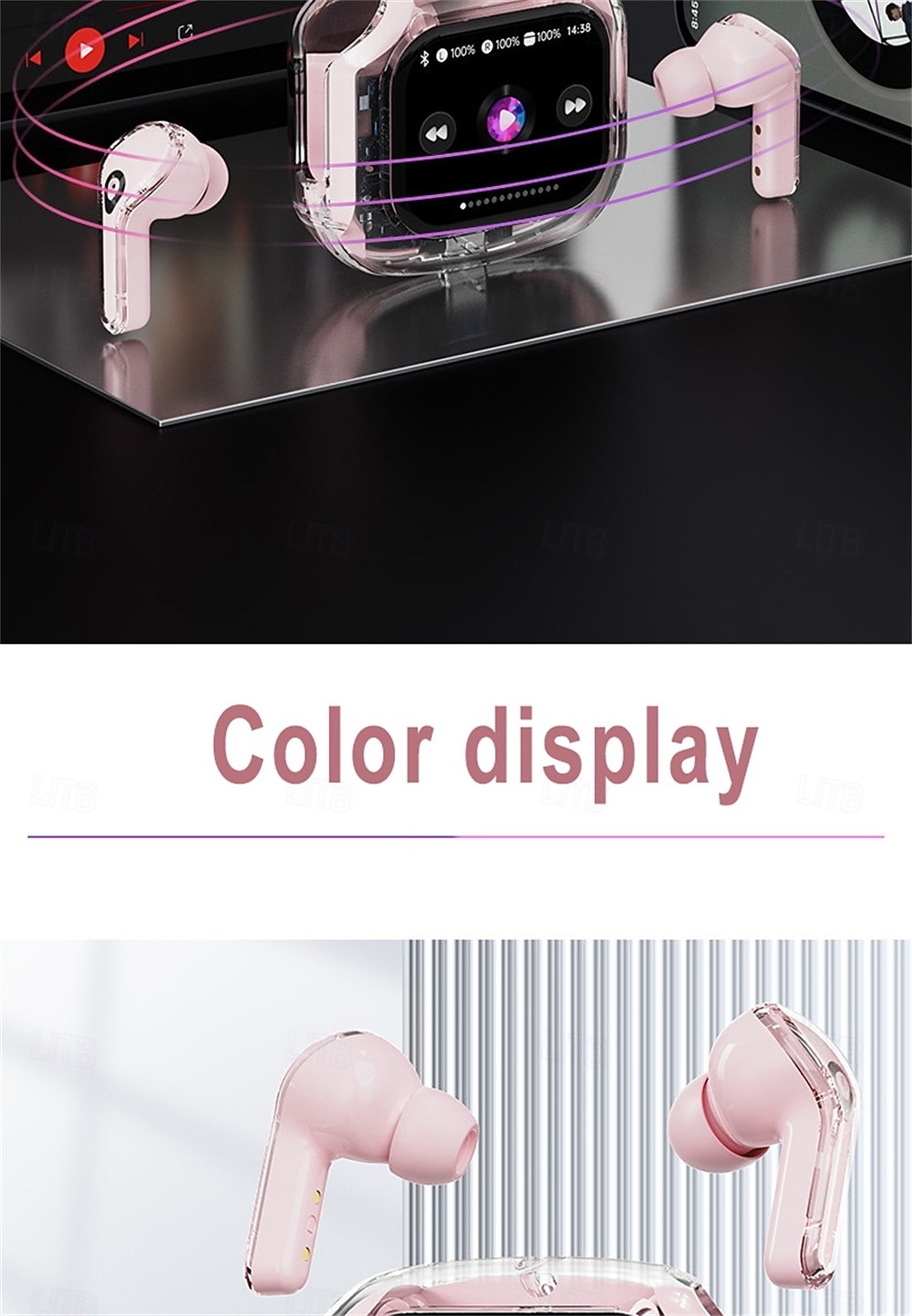 696 Q20 Auricolari True Wireless TWS In-ear Bluetooth 5.3 Stereo Suono surround Microfono integrato per Apple Samsung Huawei Xiaomi MI Allenamento in Palestra Sci Campeggio / Escursionismo Affari del 2025 a $21.99 –P14