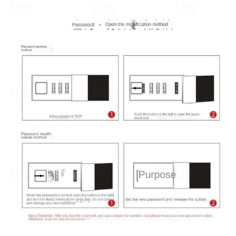 Книга с паролями в стиле ретро, формата A5, 200 страниц, с замком, дневник, утолщенная, креативная, для записей, студенческий блокнот, канцелярские принадлежности, папка для тетрадей 2025 - $15.99 –P9