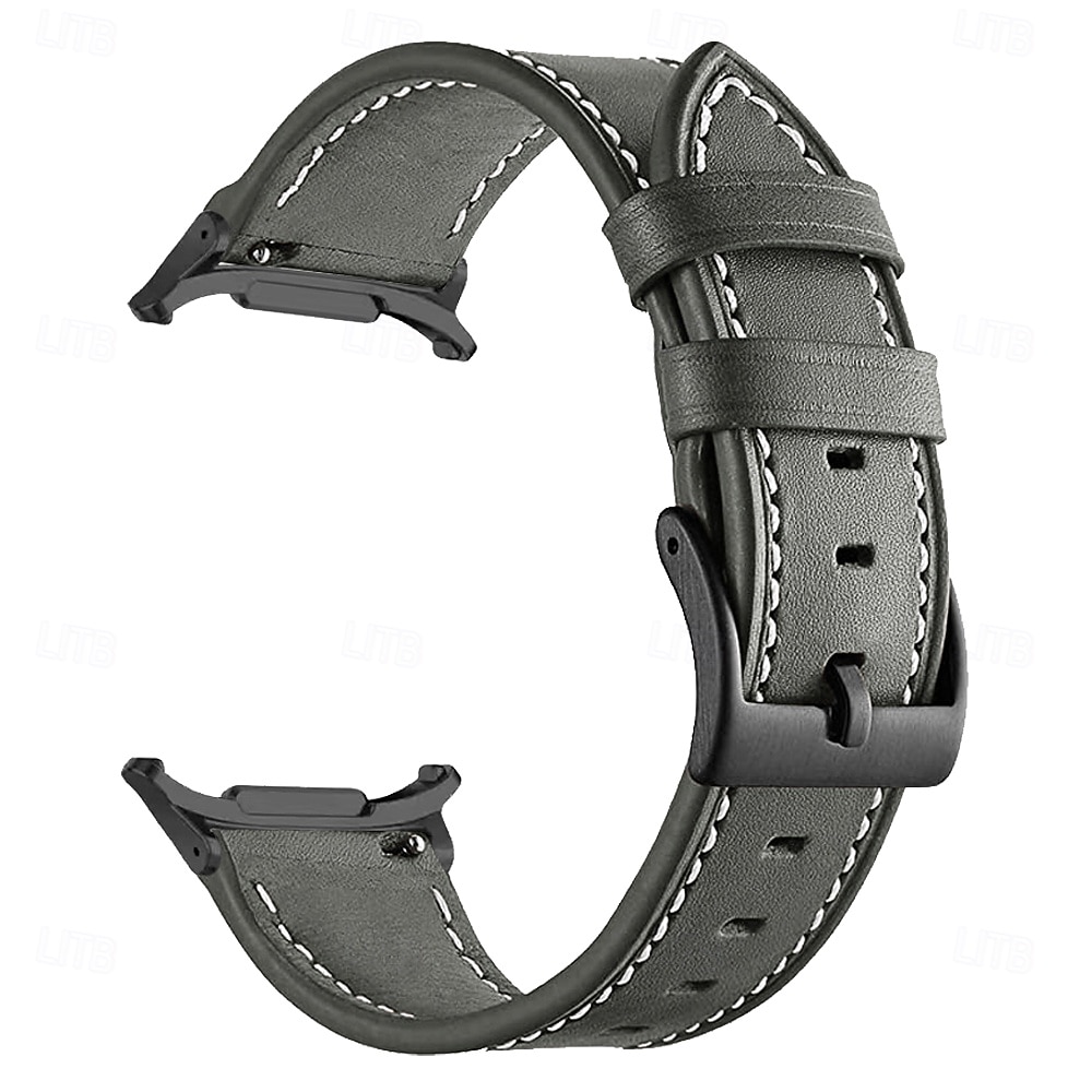 Óraszíj mert Samsung Galaxy 8. óra 40/44 mm 8. óra klasszikus 46 mm Műbőr Csere Szíj Állítható Rozsdamentes acél csat Bőr Link Karszalag 2025 - $18.99 –P6