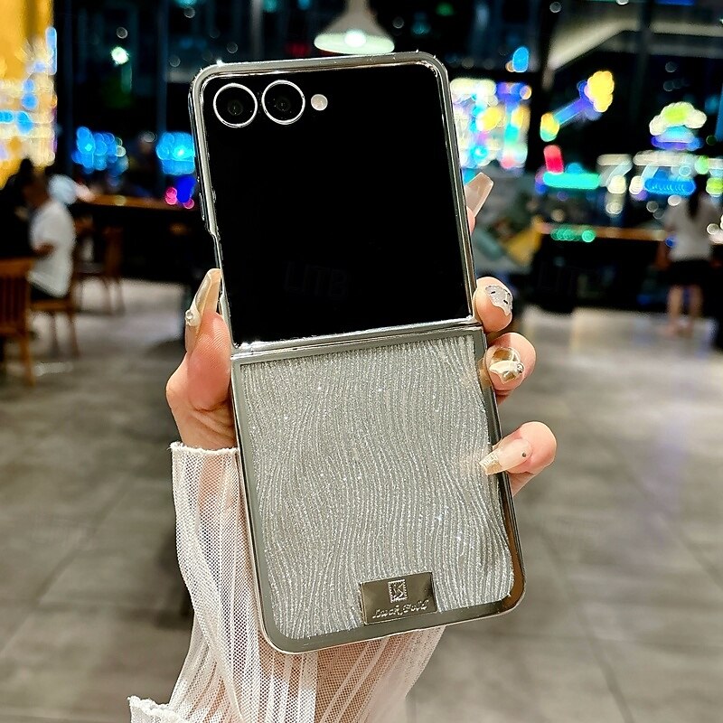 2025年 電話 ケース 用途 サムスンのギャラクシー Zフリップ7 Zフリップ6 Z Flip 5 Z Flip 4 バックカバー 耐衝撃 カラーグラデーション PC  コレクション – $12.99 –P8