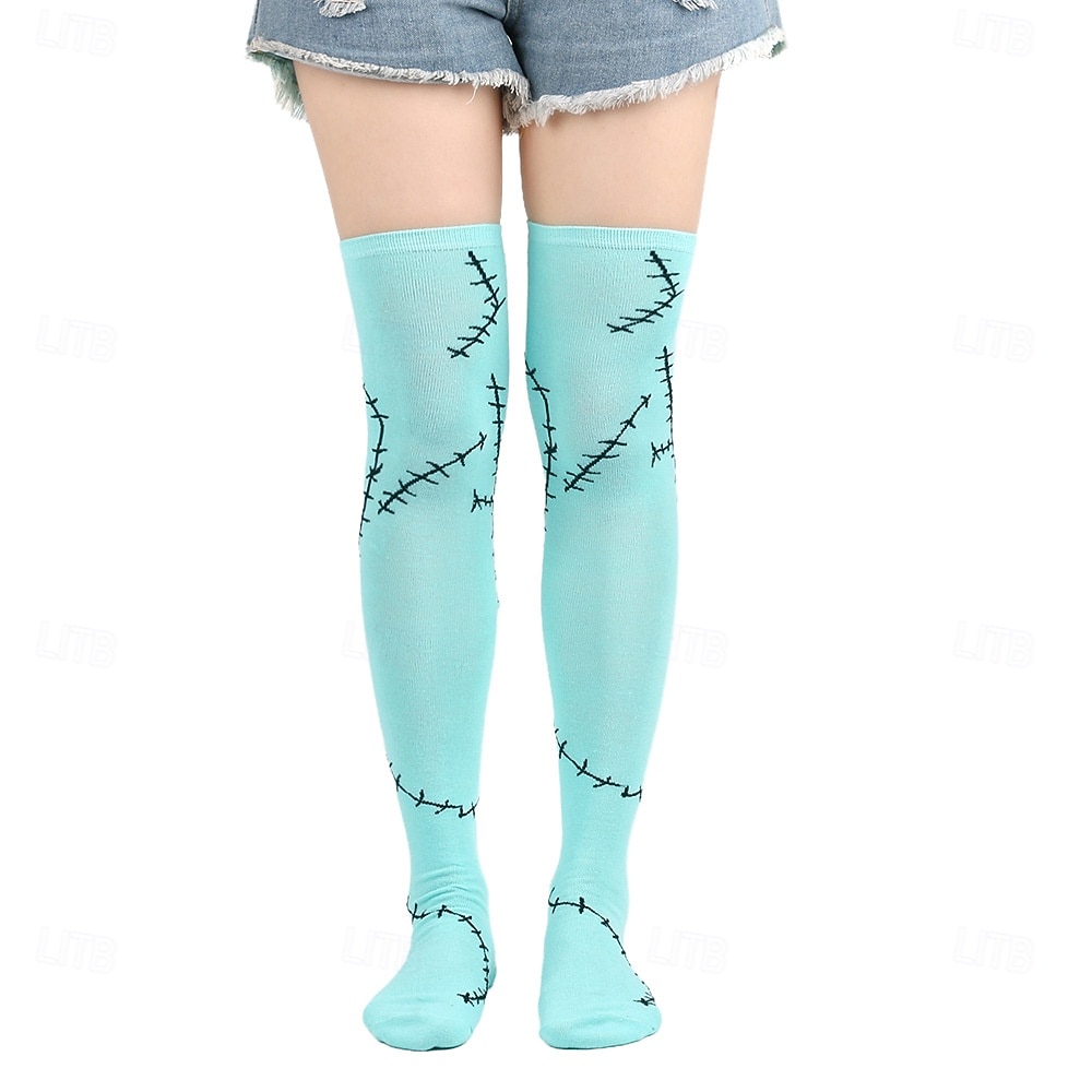 Sally Gloves Accessories Set Socks The Nightmare Before Christmas Horror Scary Costume Adults' Women's Halloween Carnival Party Performance Easy Halloween Costumes Dress Up 2026 - $13.99 –P5