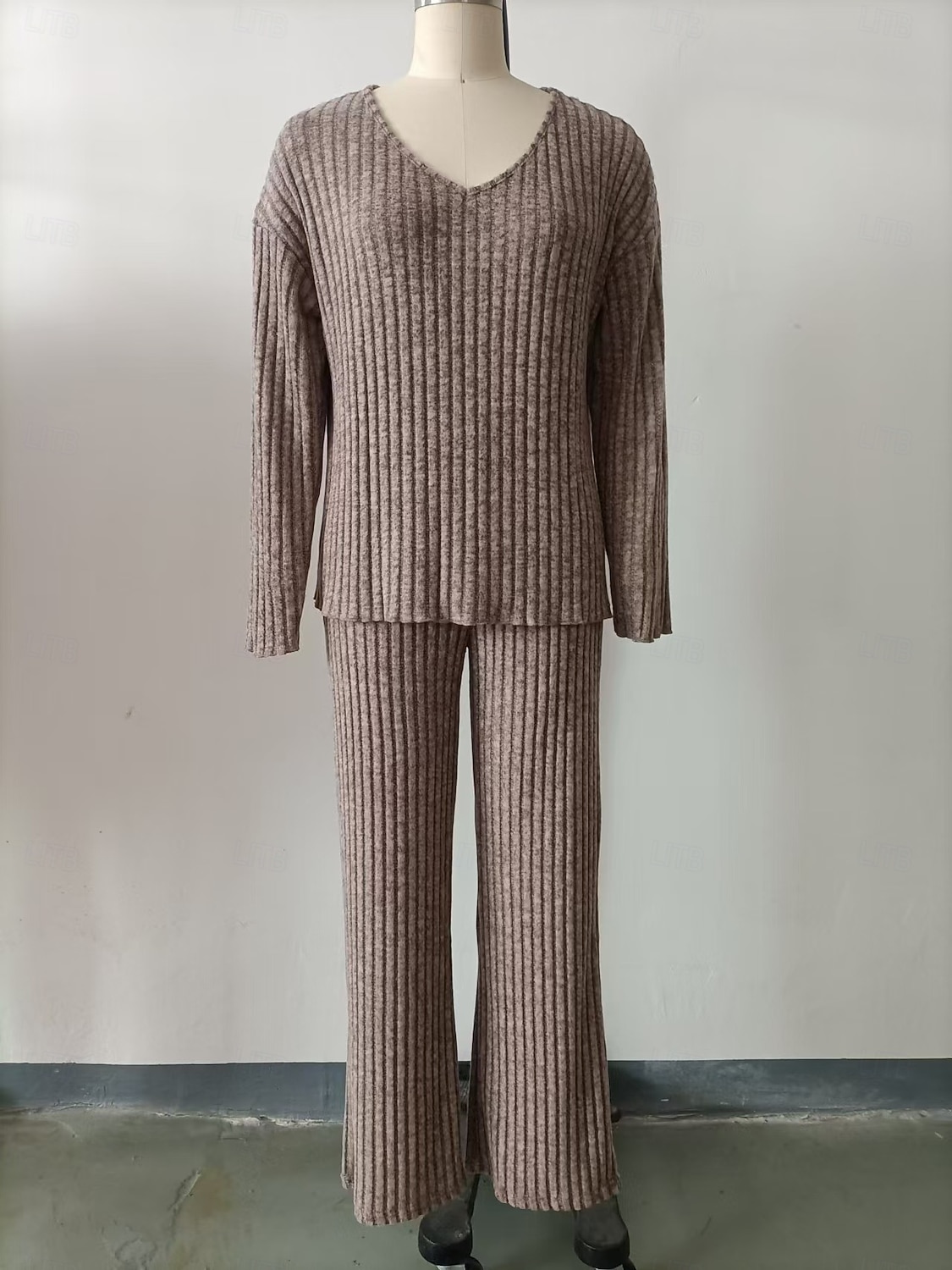 Per donna Bolero Top Manica Lunga Scollo a V Quotidiano Nero Cammello Cachi Autunno Vestibilità regolare del 2026 a $44.99 –P3