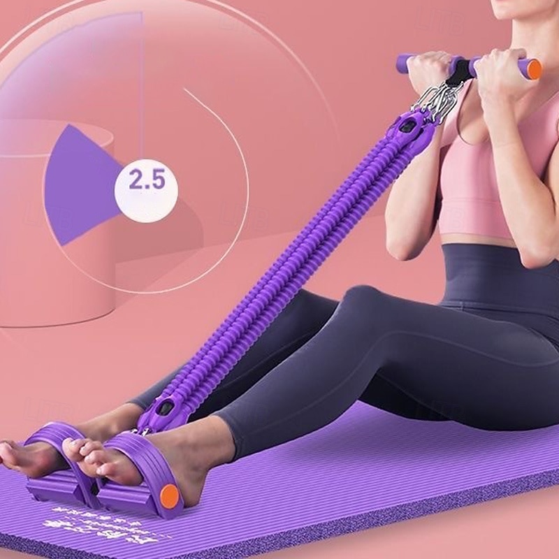 Fune di tensione multifunzione Allenamento dimagrante per addome, vita, braccia e gambe Semplice Elastico Per Pilates Yoga del 2025 a $16.49 –P1