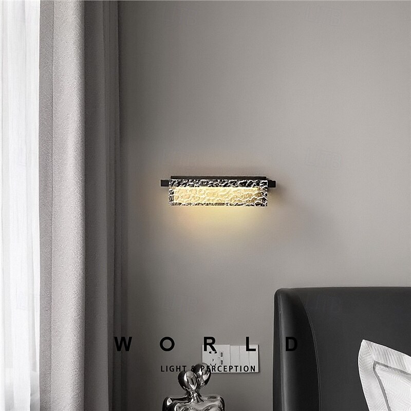 Applique da parete a led in cristallo di rame, design per interni, lampade da parete per camera da letto, bagno, corridoio, porta, scala 110-240 V del 2025 a $247.39 –P4