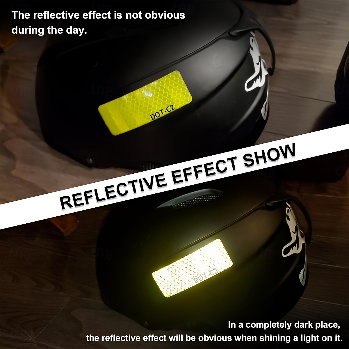 Fita refletiva dot-c2 de alta visibilidade - 1 adesivo de advertência de segurança à prova d'água e resistente para visibilidade noturna e cuidado com perigos, ideal para reboques, caminhões, de 2025 por $63.99 –P12