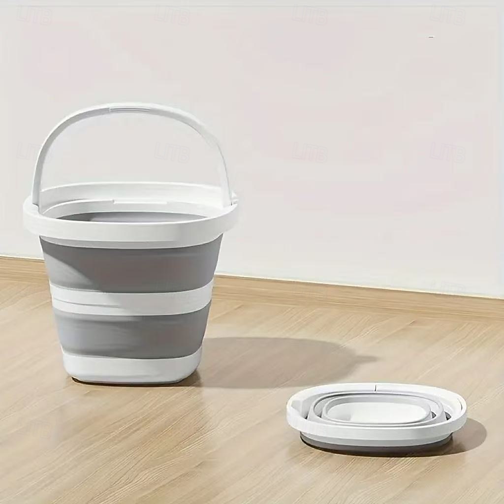 Składane, przenośne plastikowe wiadro – oszczędzające miejsce, o dużej pojemności, do użytku na zewnątrz, w samochodzie, na rybach, do prania, mycia, moczenia stóp, wielofunkcyjne, do przechowywania i 2026 - $21.69 –P9