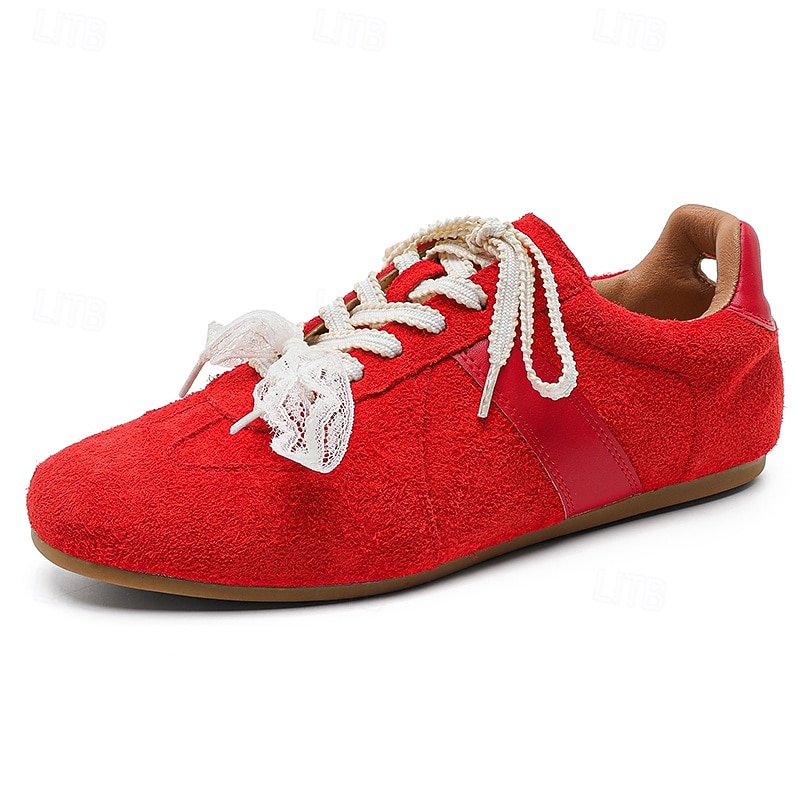 Baskets rétro à lacets en daim pour hommes, chaussures décontractées légères pour le style urbain et les tenues de week-end de 2025 ? $64.99 –P2