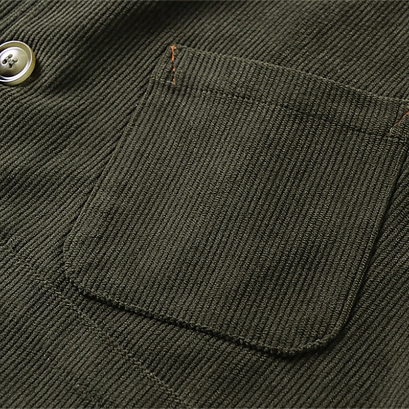Herren Cordweste Weste Gilet Urlaub Party Geschäft Mode Lässig Frühling Herbst Tasche Knöpfe Polyester Bequem Einfach Einreihig Ein-Knopf V Ausschnitt Normale Passform Schwarz Grün Kaffee Weste 2025 - $38.99 –P8