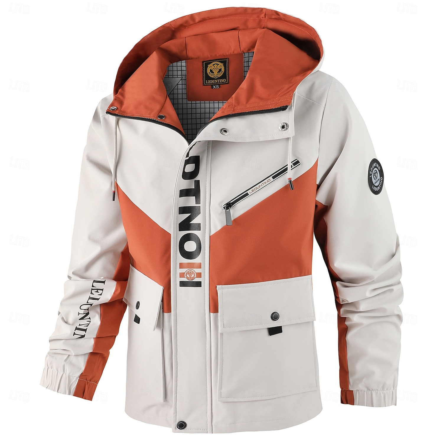 Homens Jaqueta de Inverno Casaco esportivo Jaqueta de Trilha Jaqueta corta-vento Esportes Casual Prova-de-Água Jaqueta Corta-Vento Zíper Bolsos Outono Inverno Côr Sólida Bloco de cor Ativo Com Capuz de 2026 por $59.99 –P4