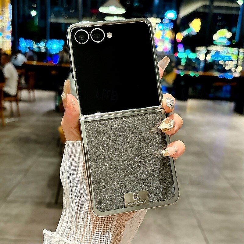 2025年 電話 ケース 用途 サムスンのギャラクシー Zフリップ7 Zフリップ6 Z Flip 5 Z Flip 4 バックカバー 耐衝撃 カラーグラデーション PC  コレクション – $12.99 –P6