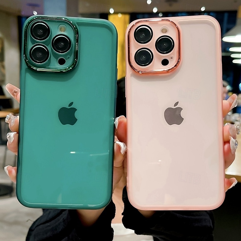 telefono Custodia Per iPhone 17 Pro Max 17 Air 16 15 14 Pro Max Plus 16e 13 Pro Max Copertura Posteriore Resistente agli urti Gradiente di Colore Silicone del 2025 a $6.99 –P12
