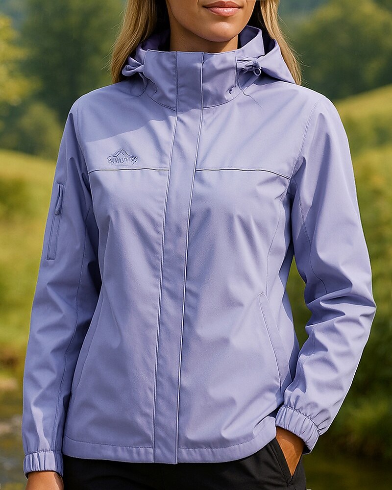 Pentru femei Αντιανεμικό Jachetă Softshell Μπουφάν πεζοπορίας În aer liber Impermeabil Rezistent la Vânt Îmbrăcăminte pentru drumeții Primăvară Toamnă Topuri Camping / Drumeții / Speleologie Alergat 2025 - $38.99 –P1