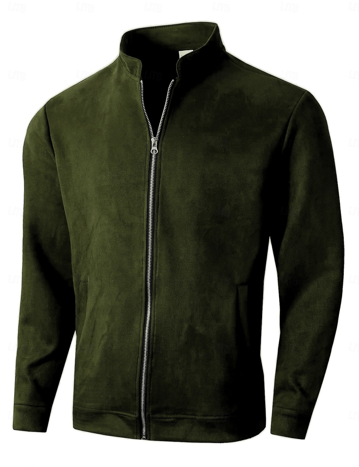 Herren Freizeitjacke Alltagstauglich Verschleißfest Wasserdicht Basic Frühling & Herbst Einfarbig Lässig Oberbekleidung Stehkragen Regulär Schwarz Königliches Blau Armeegrün Dunkelkaffee Dunkelgray 2025 - $38.99 –P5