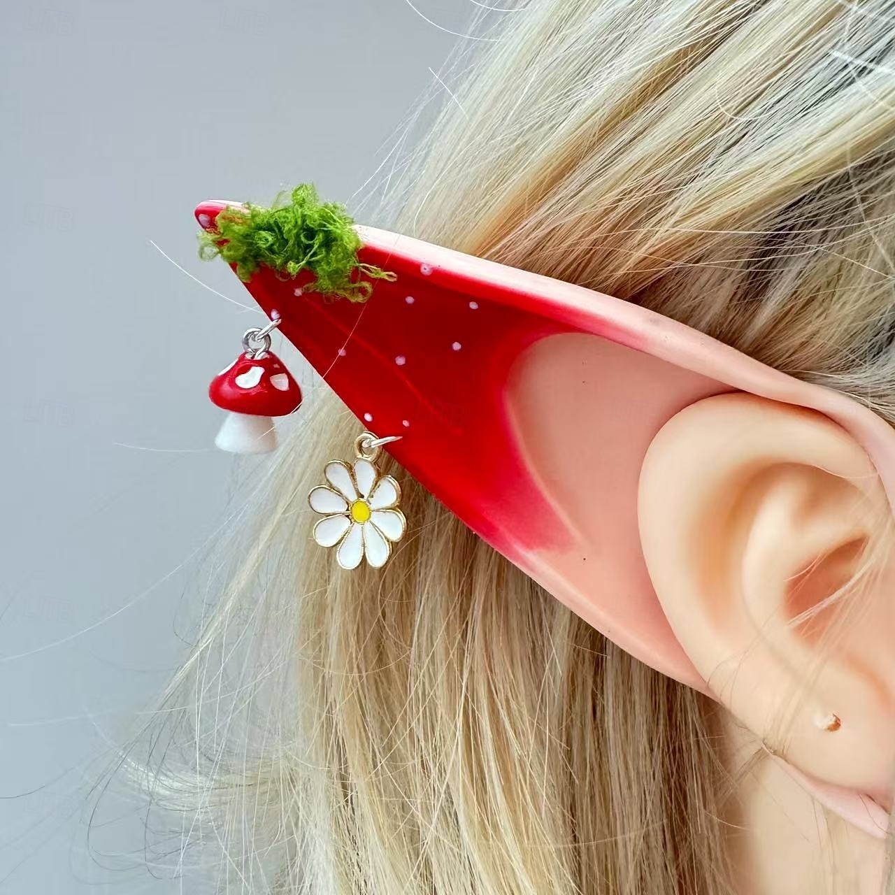 Elf předvečer Všech svatých Ear Cuffs Dětské Dospělé Dámské Dívčí Vánoce předvečer Všech svatých Výkon Párty Jednoduché Halloweenské kostýmy Oblékněte se 2025 - $15.49 –P1