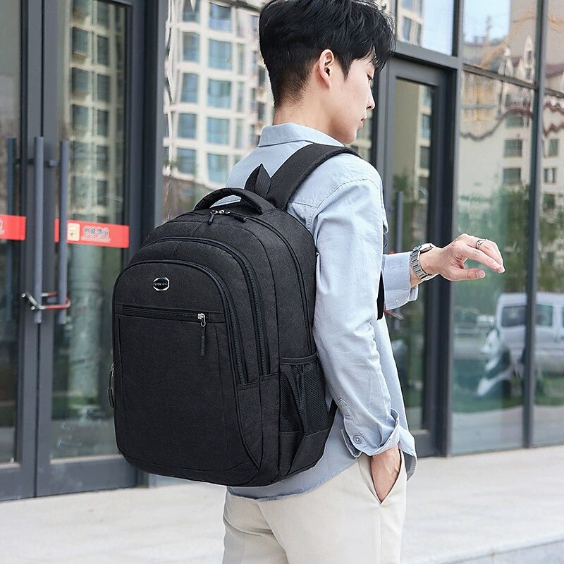 Zaino di grande capacità per studenti, uomo e donna, borsa per computer, zaino multitasche impermeabile e resistente all'usura per pendolari del 2025 a $87.99 –P3