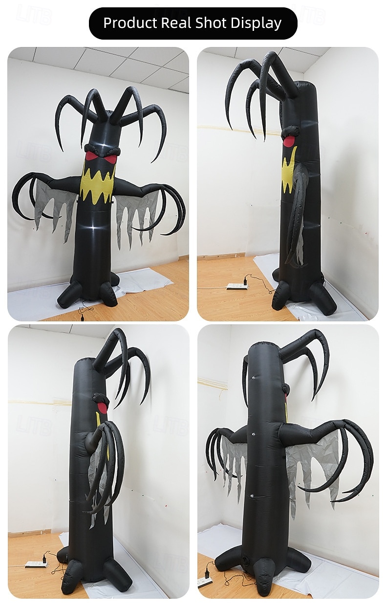 1шт 10 W Дорожные огни и фонари Скульптурное и ландшафтное освещение Творчество Водонепроницаемый Декоративная Белый 100-240 V Уличное освещение двор Сад 3 Светодиодные бусины Хэллоуин 2026 - $78.99 –P1