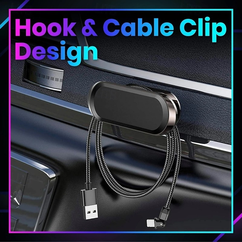 Suport auto ultra magnetic flexibil, cu aspirație puternică, suport reglabil pentru bord, suport magnetic pliabil pentru telefon mobil, suport universal pentru navigație GPS 2026 - $9.99 –P6