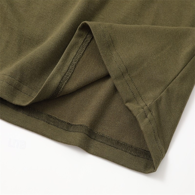 Férfi Henley ing Tee Top Hosszú ujjú ing Hosszú ujj Henley Nyár Ősz Színes Divat Dizájn Alap Fűzős Vakáció Utca Hétköznapi Sötétkék Stétszürke Katonai zöld Férfi felső póló 2025 - $17.99 –P3