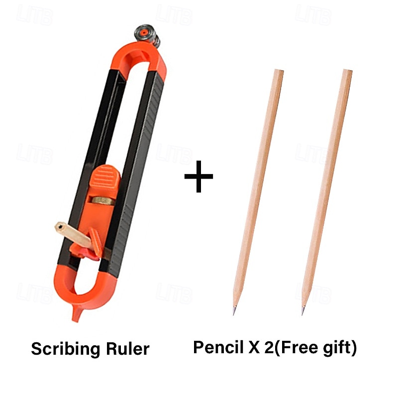 Profile Scribing Ruler Contour Gauge Precision Wheels Tool Profile Scribing Ruler Contour Gauge Wood Measuring Gauging Tools 2026 - $11.99 –P6