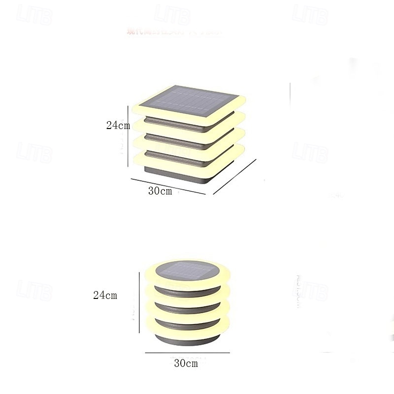 Lampada da esterno a LED, lampada da terra impermeabile, per cortile, portico, patio, esterno, terrazza, garage, cortile, lanterna da terra esterna del 2025 a $302.19 –P5