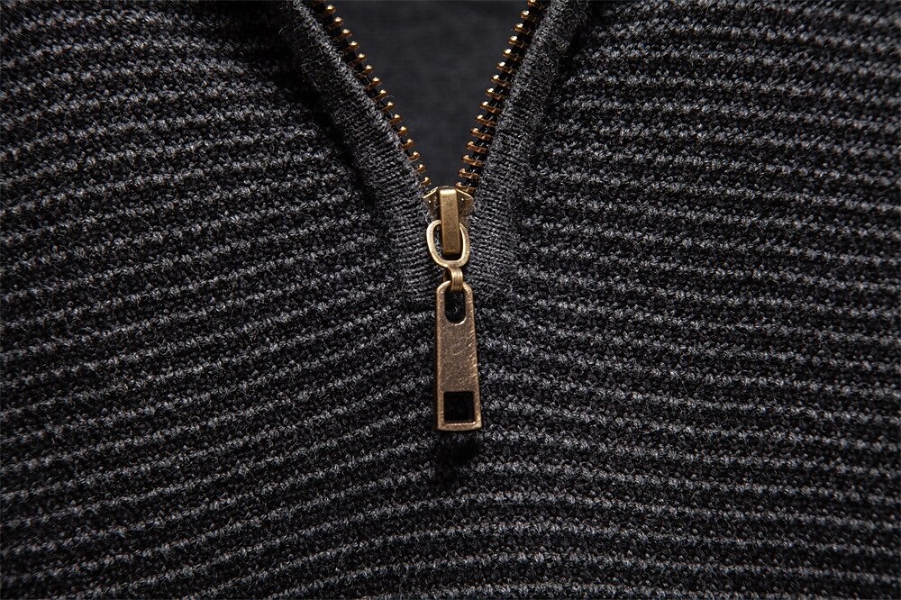 Herren Pullover Zopfmuster Stricken Normale Oberteile Halber Reißverschluss Farbblock Geometrisch Stehkragen Elegant Vintage Schule Urlaub Bekleidung Frühling Herbst Grün Armeegrün S M L 2026 - $53.99 –P11