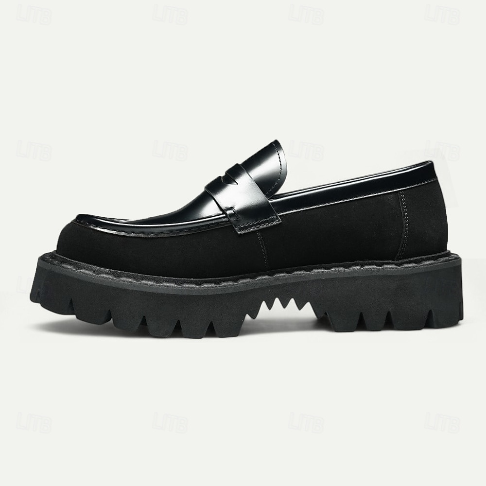 Мужские пенни-лоферы из натуральной кожи, винтажные коричневые, деловые, повседневные туфли для повседневной носки и вечерних мероприятий 2026 - $109.99 –P5