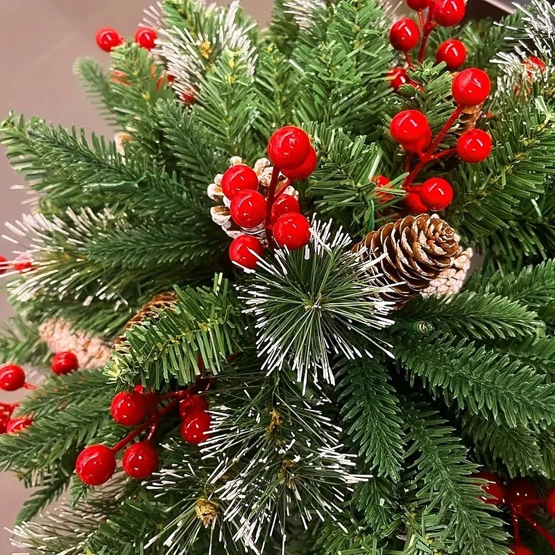 urne de remplissage pour sapin de Noël artificiel pré-éclairé, 8 modes &Piquets d'arbre de Noël alimentés par batterie et minuterie adaptés aux allées, patios, jardins, fêtes d'anniversaire, de 2025 ? $35.99 –P14