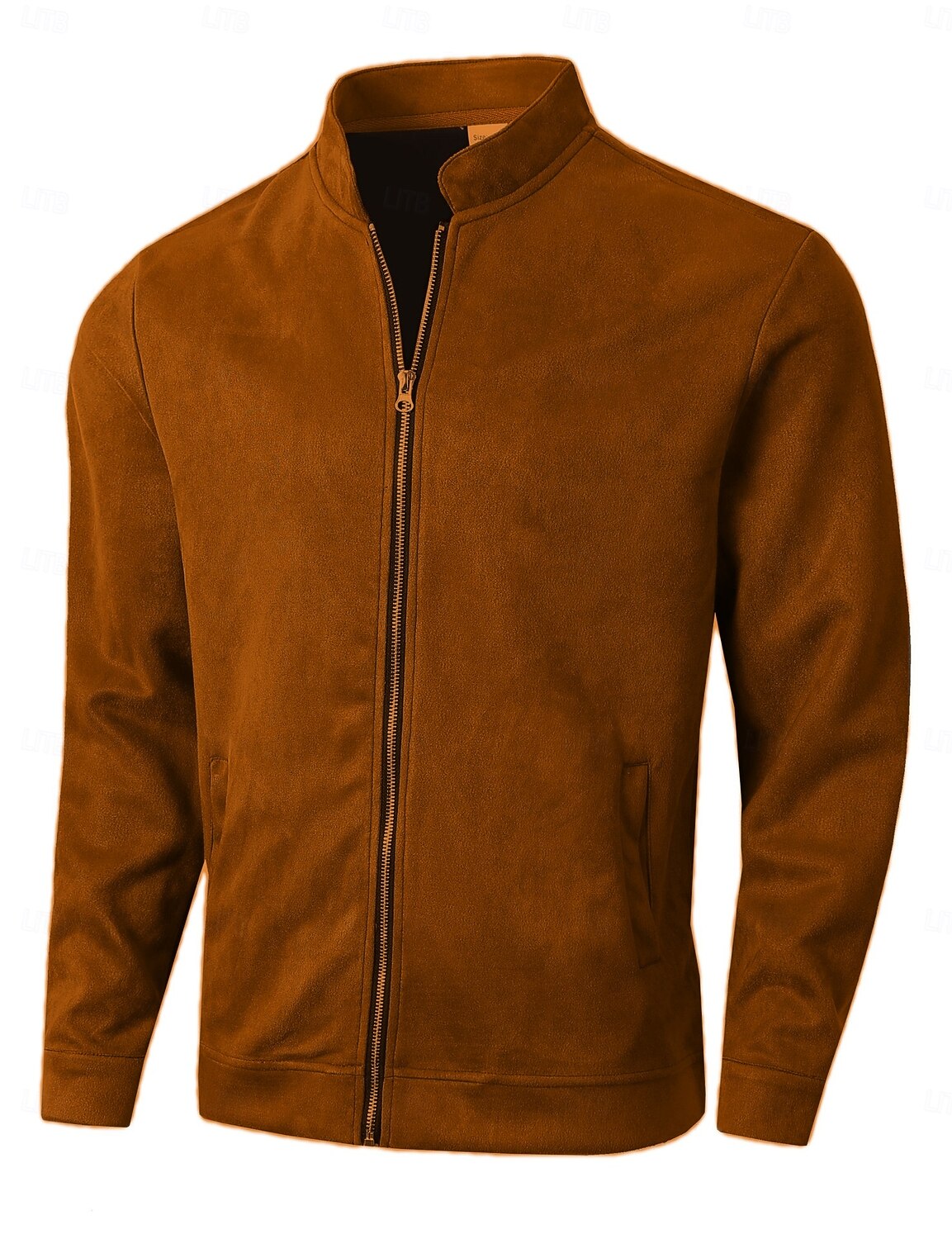 Herren Freizeitjacke Alltagstauglich Verschleißfest Wasserdicht Basic Frühling & Herbst Einfarbig Lässig Oberbekleidung Stehkragen Regulär Schwarz Königliches Blau Armeegrün Dunkelkaffee Dunkelgray 2025 - $38.99 –P7