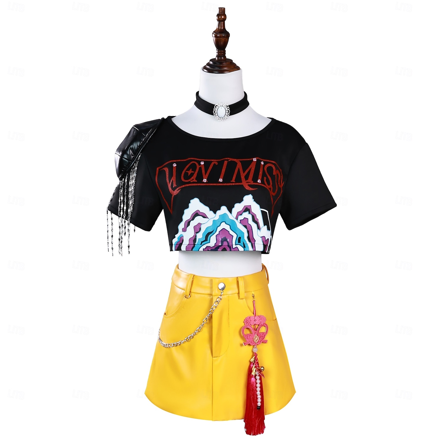 Lovci démonů z K-Popu Modla Zoey Huntrix Kostým Krásné šaty Virtuální idol Filmové kostýmy for Dámské Dospělí předvečer Všech svatých Karneval Výkon Comic Con Výstava anime 2025 - $89.31 –P13