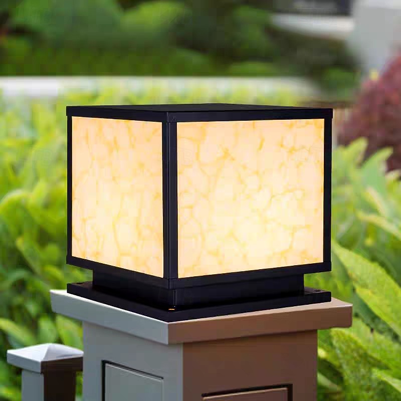 Lampada da esterno in alluminio a LED, lampada da terra, lampada da terra per ingresso cortile, giardino, 110-240 V del 2025 a $182.99 –P9
