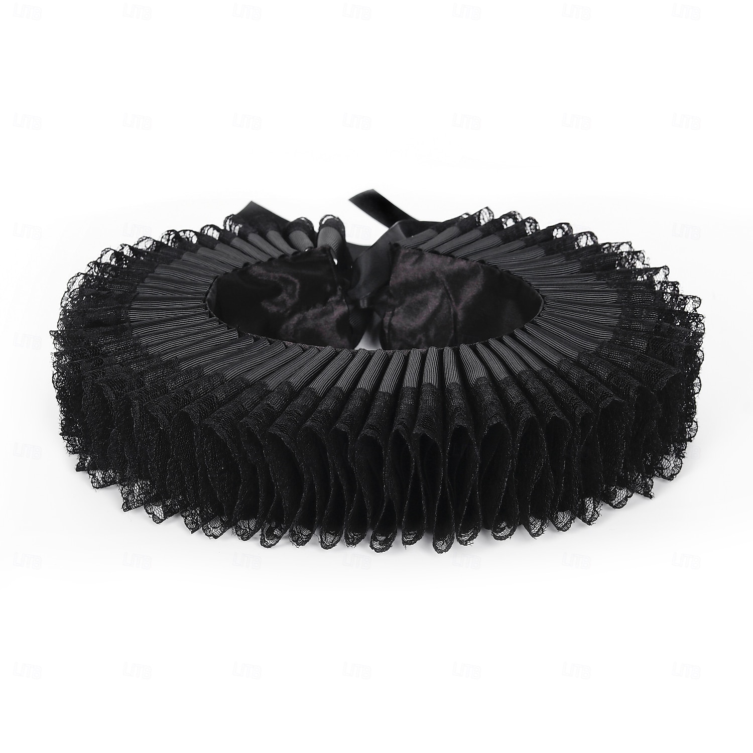 Rococó Victoriano Renacimiento Cuello con volantes isabelino Noble Aristócrata Disfraz Unisexo Víspera de Todos los Santos Carnaval Rendimiento LARP Feria Ren Adultos Cuello Todas las Temporadas 2025 - $19.49 –P16