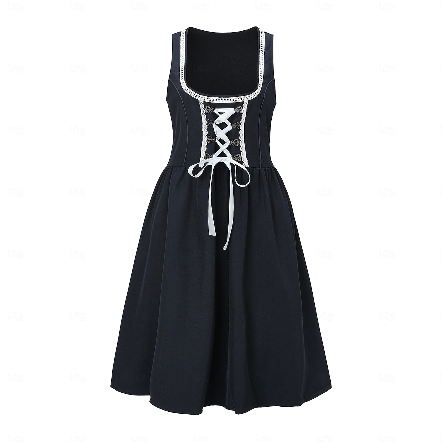 knee length dresses for ladies Frankies Bikinis Charlotte Corset Mini Dress – Fitness Hub Shop main image 0