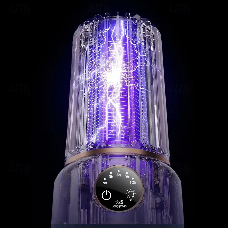 Lâmpada elétrica mata-mosquitos recarregável com temporizador, repelente de mosquitos portátil para áreas externas, luz noturna para acampamento de 2026 por $52.99 –P4